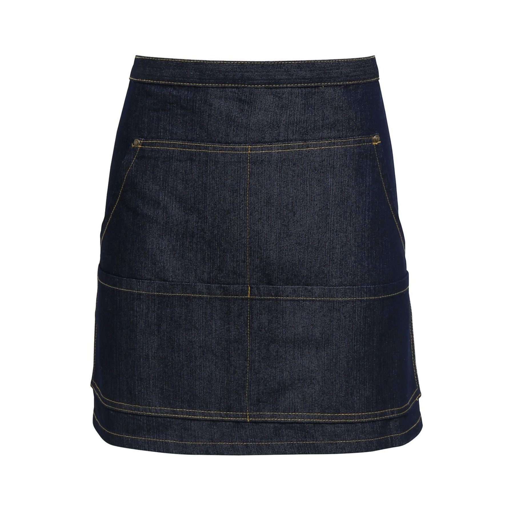 Grembiule corto in Jeans stile Bar personalizzato